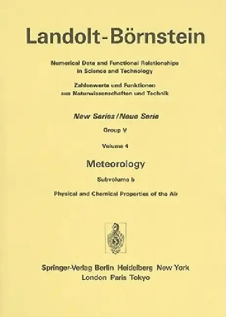 Cover of Meteorology