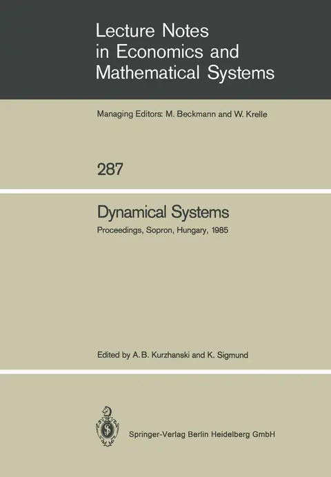Cover of Dynamical Systems
