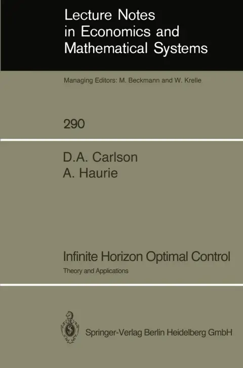 Cover of Infinite Horizon Optimal Control