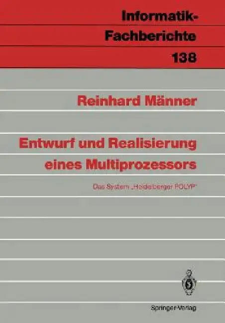 Cover of Entwurf Und Realisierung Eines Multiprozessors