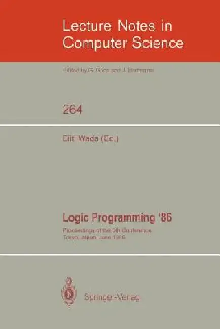 Cover of Logic Programming '86