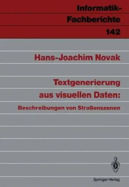 Cover of Textgenerierung Aus Visuellen Daten