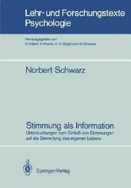 Cover of Stimmung ALS Information