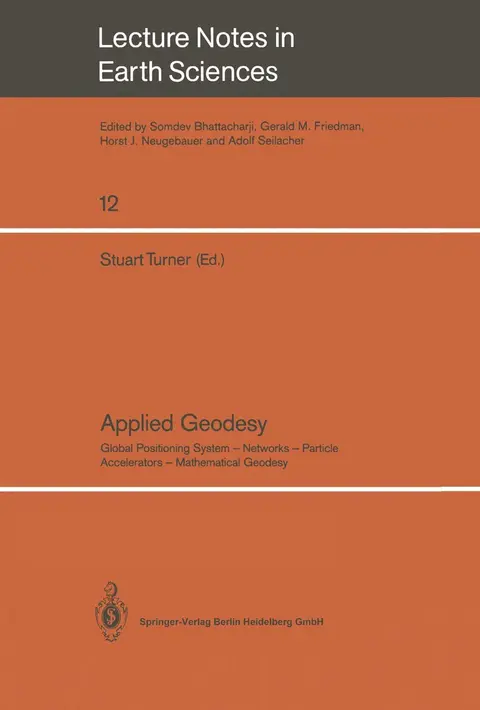 Cover of Applied Geodesy