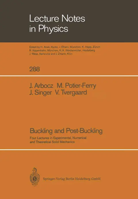 Cover of Buckling and Post-Buckling
