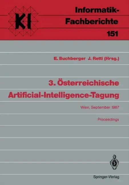 Cover of 3. Österreichische Artificial-Intelligence-Tagung