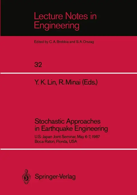 Cover of Stochastic Approaches in Earthquake Engineering