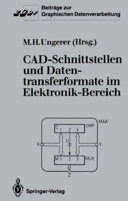 Cover of Cad-Schnittstellen Und Datentransferformate Im Elektronik-Bereich