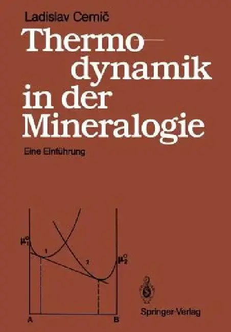 Cover of Thermodynamik in Der Mineralogie