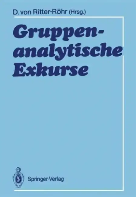 Cover of Gruppenanalytische Exkurse
