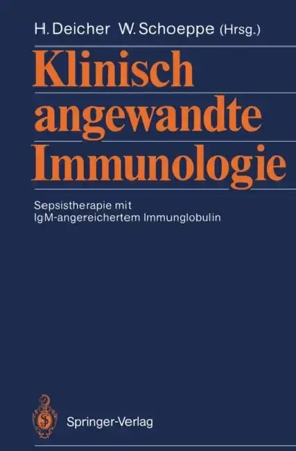 Cover of Klinisch Angewandte Immunologie