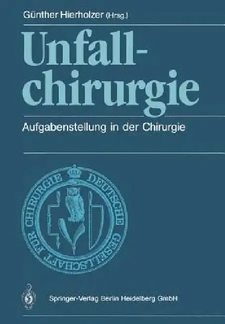 Cover of Unfallchirurgie
