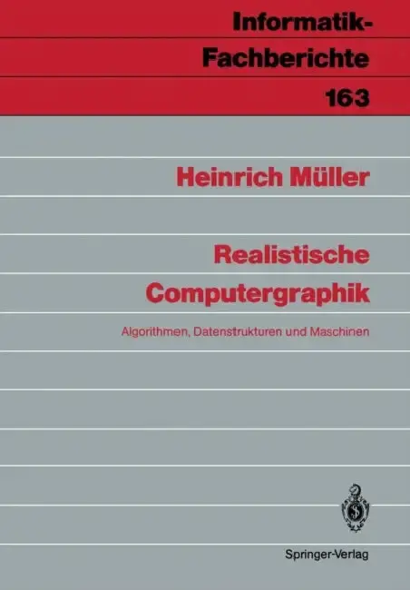 Cover of Realistische Computergraphik