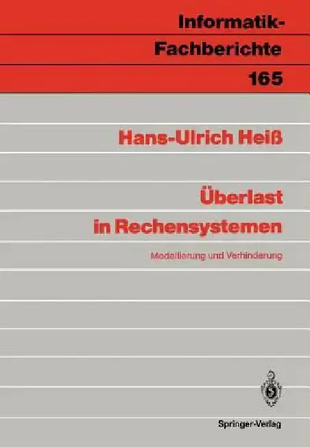 Cover of Überlast in Rechensystemen
