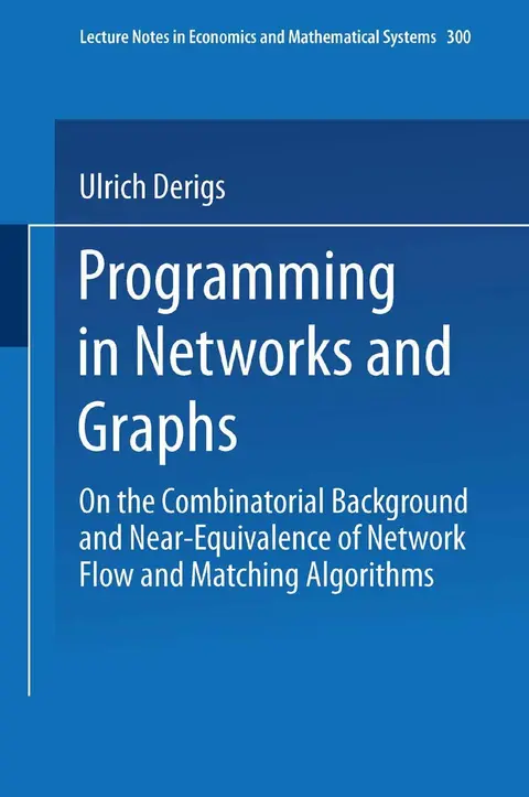 Cover of Programming in Networks and Graphs