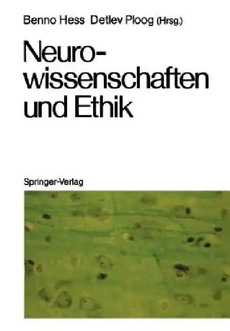 Cover of Neurowissenschaften Und Ethik