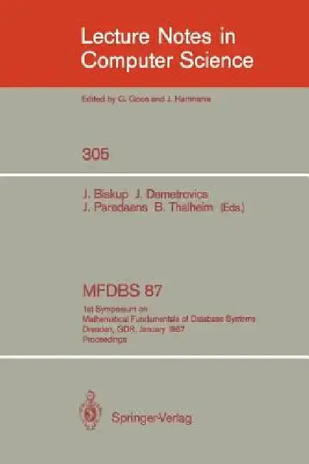Cover of Mfdbs 87