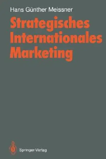 Cover of Strategisches Internationales Marketing