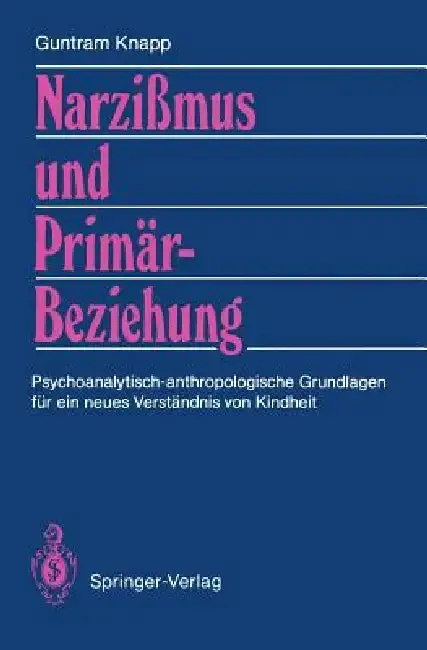 Cover of Narzißmus Und Primärbeziehung
