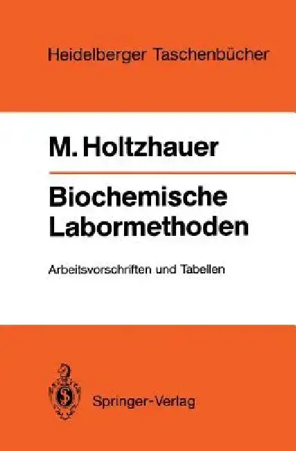 Cover of Biochemische Labormethoden