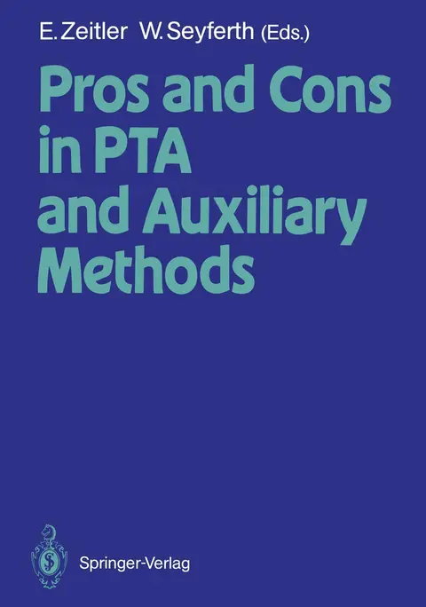 Cover of Pros and Cons in PTA and Auxiliary Methods