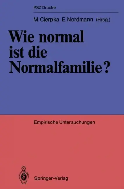 Cover of Wie Normal Ist Die Normalfamilie?