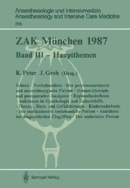 Cover of Zak München 1987