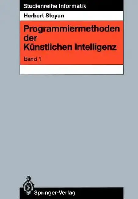 Cover of Programmiermethoden Der Künstlichen Intelligenz