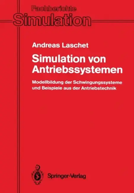Cover of Simulation Von Antriebssystemen