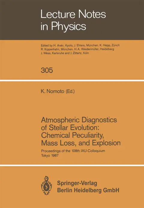 Cover of Atmospheric Diagnostics of Stellar Evolution