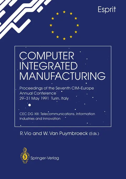 Cover of Computer Integrated Manufacturing