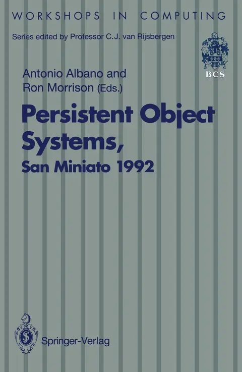 Cover of Persistent Object Systems