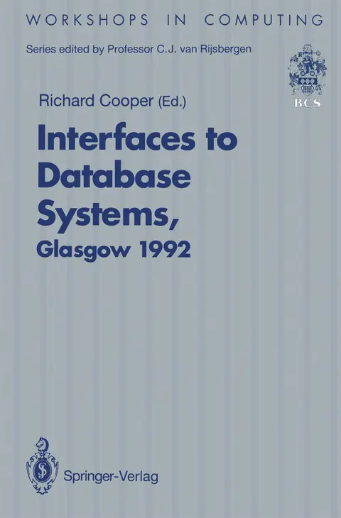 Cover of Interfaces to Database Systems (IDS92)