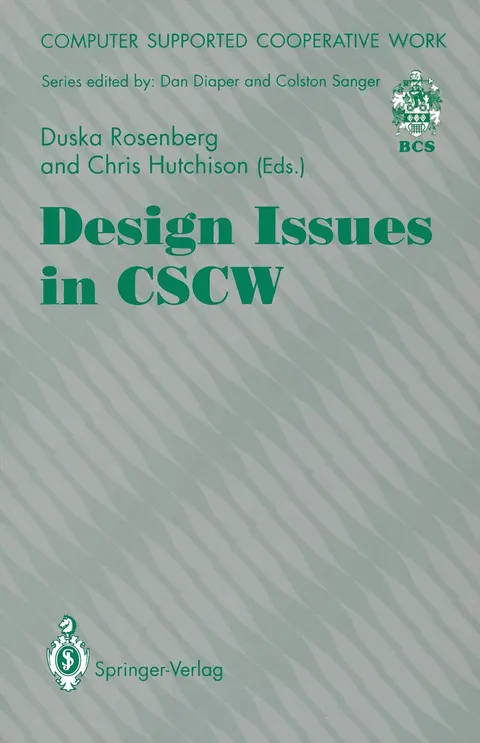 Cover of Design Issues in Cscw