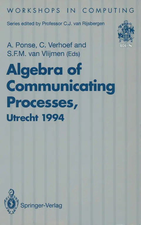 Cover of Algebra of Communicating Processes