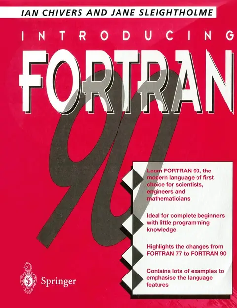 Cover of Introducing Fortran 90