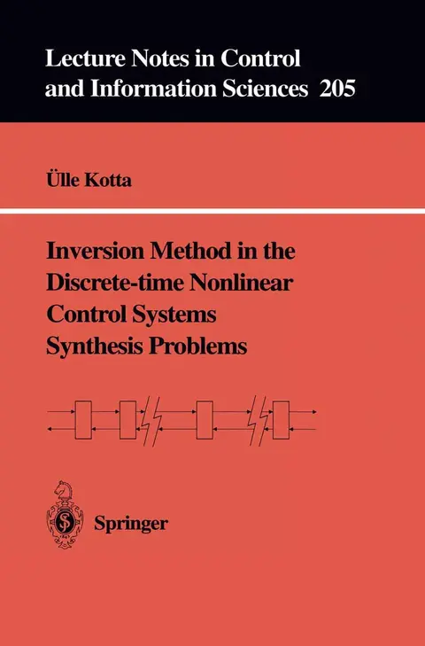 Cover of Inversion Method in the Discrete-Time Nonlinear Control Systems Synthesis Problems