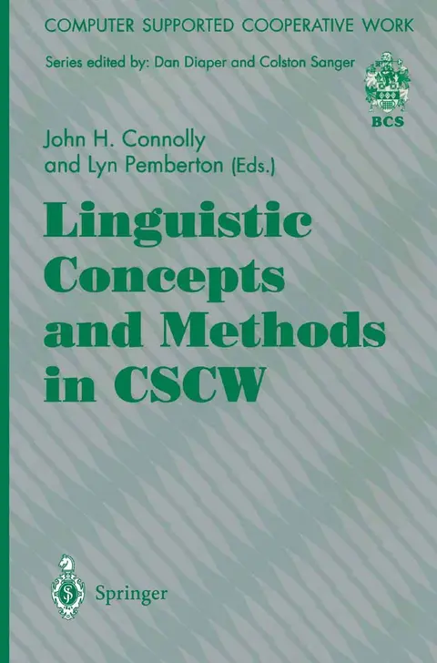Cover of Linguistic Concepts and Methods in CSCW