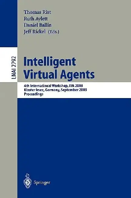 Cover of Intelligent Virtual Agents