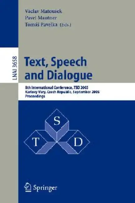 Cover of Text, Speech and Dialogue