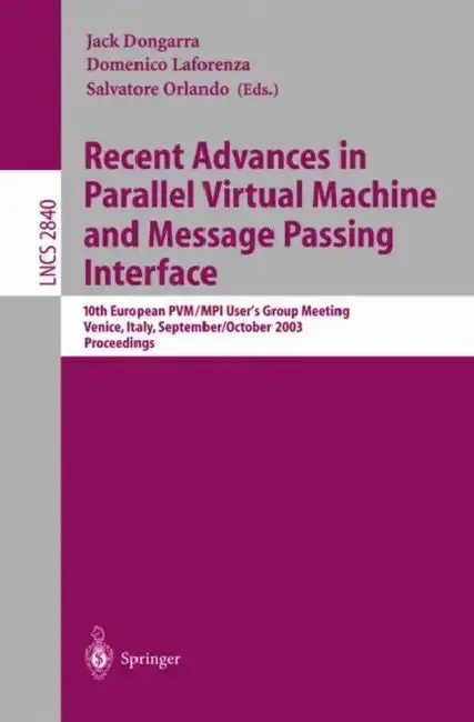 Cover of Recent Advances in Parallel Virtual Machine and Message Passing Interface