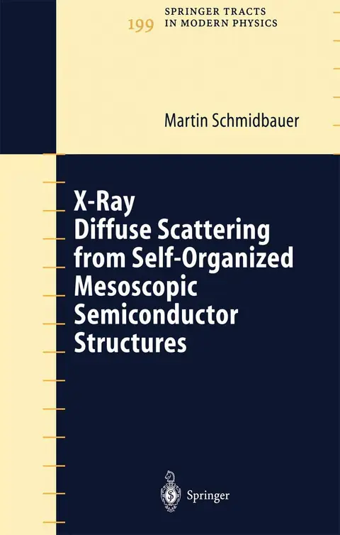 Cover of X-Ray Diffuse Scattering from Self-Organized Mesoscopic Semiconductor Structures