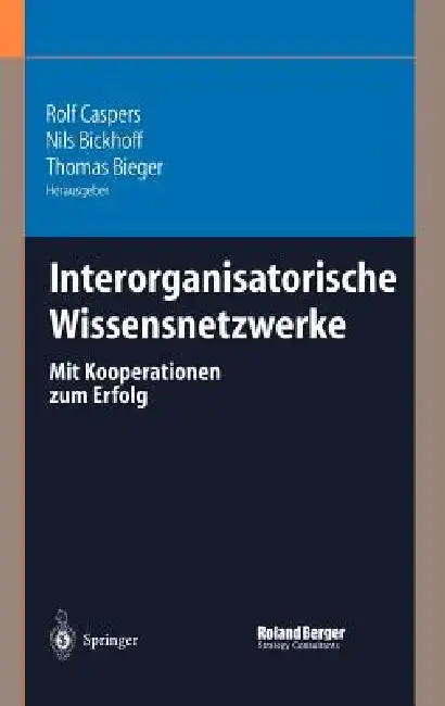 Cover of Interorganisatorische Wissensnetzwerke