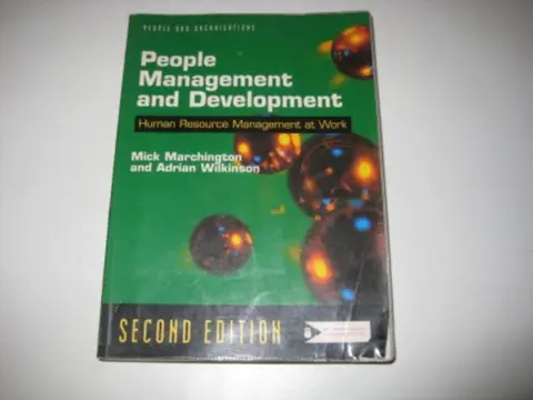 Cover of People Management and Development