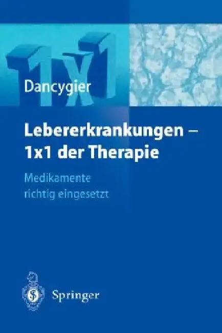 Cover of Lebererkrankungen 1×1 Der Therapie