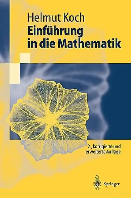 Cover of Einführung in Die Mathematik