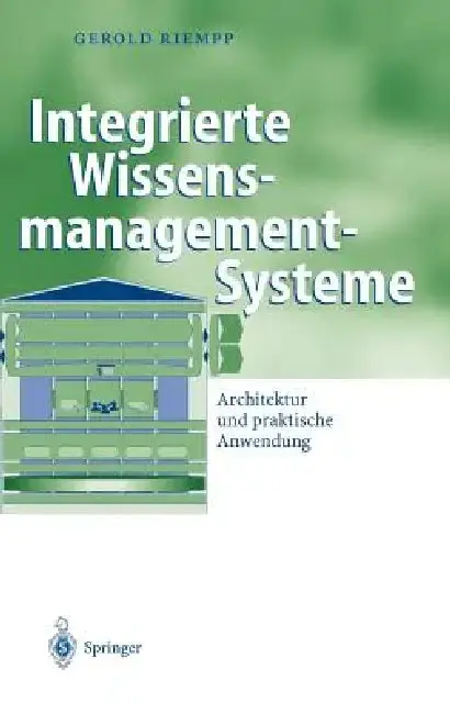 Cover of Integrierte Wissensmanagement-Systeme