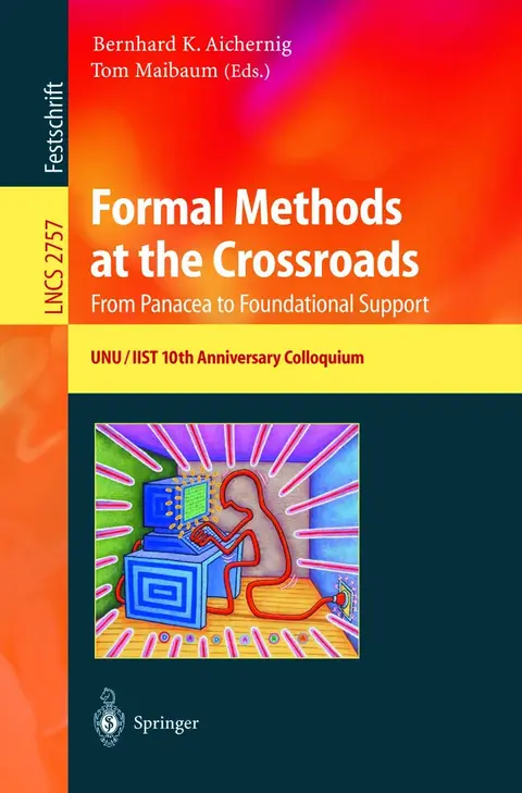Cover of Formal Methods at the Crossroads