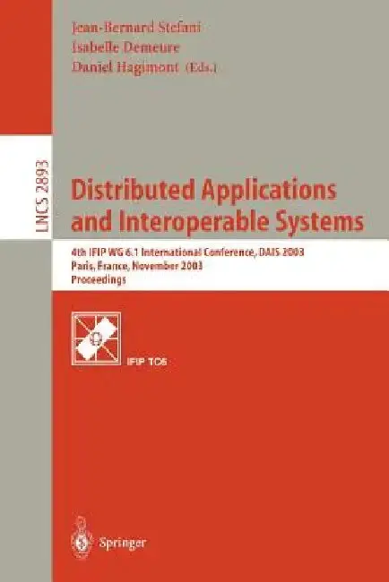 Cover of Distributed Applications and Interoperable Systems