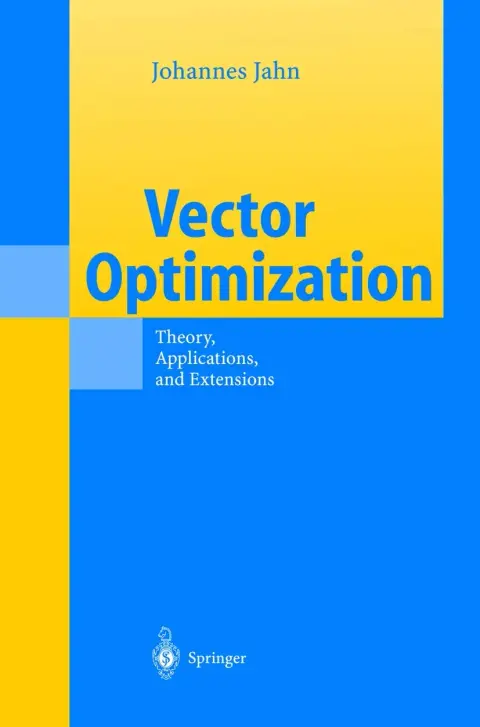 Cover of Vector Optimization
